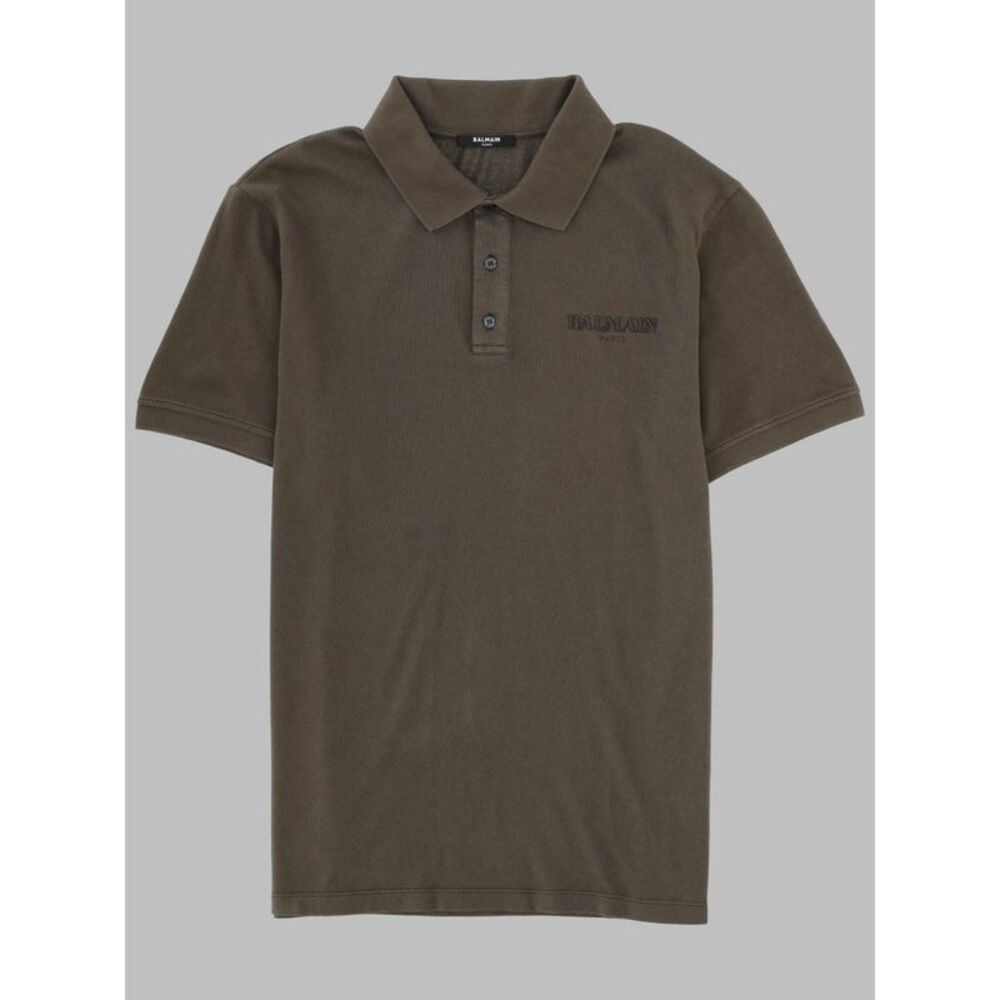 Balmain Men Polo Con Logo